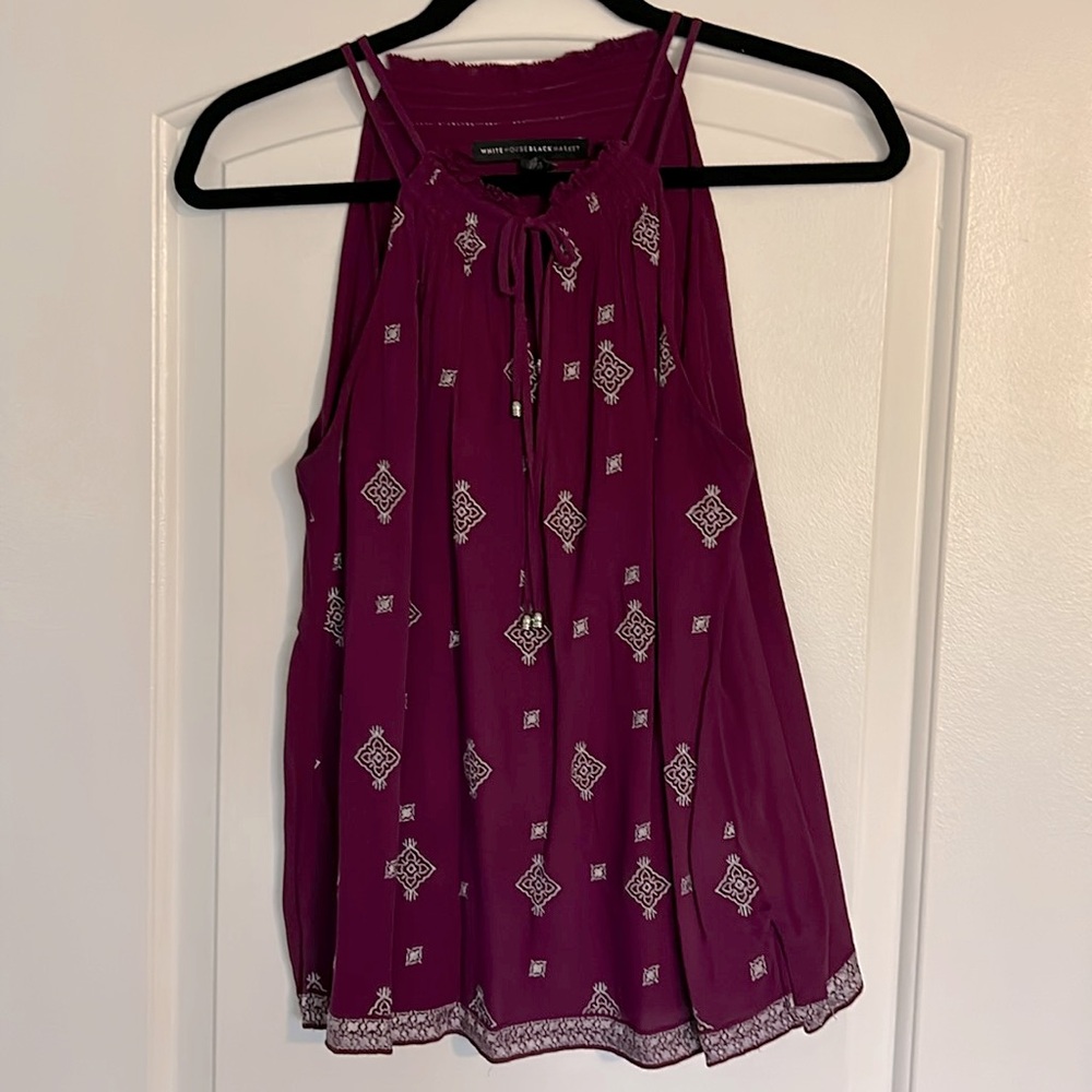 WHBM sleeveless top